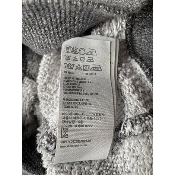 Gilly Hicks Gray Zip Up Hoodie Women Size Medium Long Sleeve Sweatshirt - Picture 9 of 9